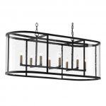Argand Oval Chandelier