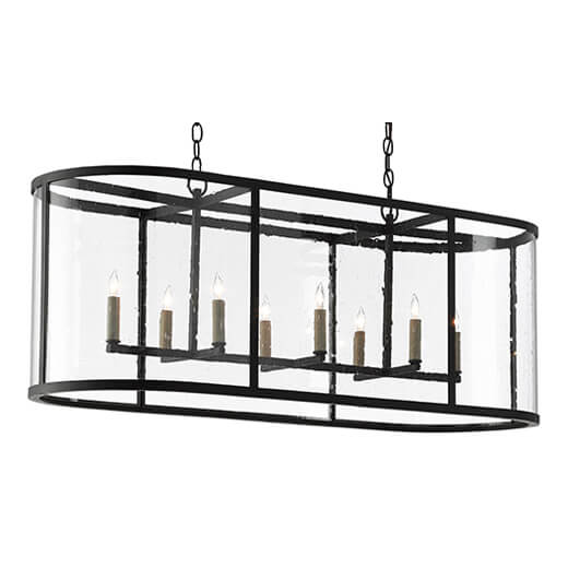 Argand Oval Chandelier