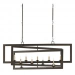 Middleton Bronze Rectangle Chandelier