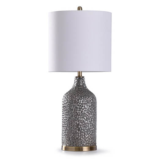 Rochford Champagne Textured Glass Table Lamp