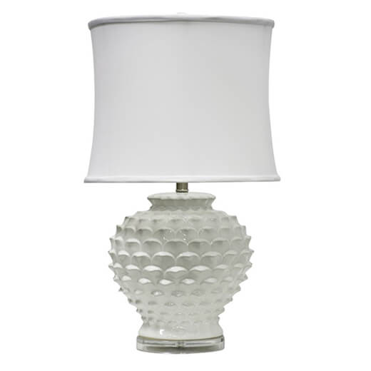 White Ceramic Table Lamp