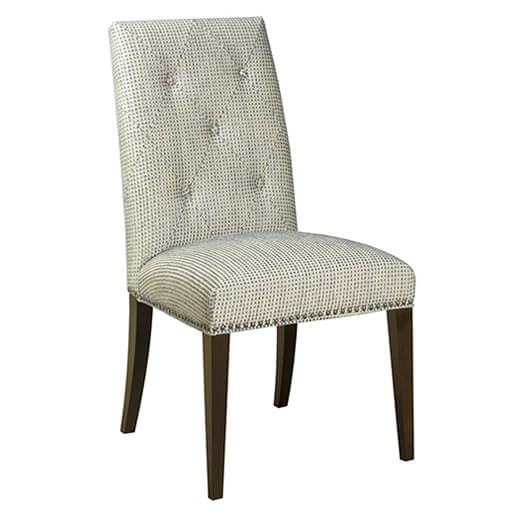 Model 63 Side Chair - Fully Upholstered with Tufted Back