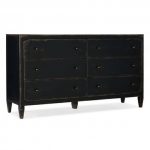 Ciao Bella 6Drawer Dresser Black