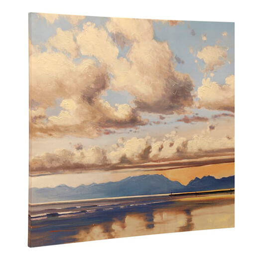 Clouds in reflection