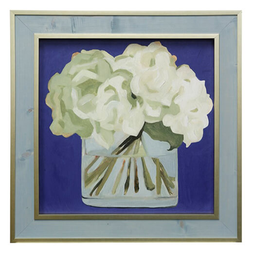 White Hydrangeas artwork